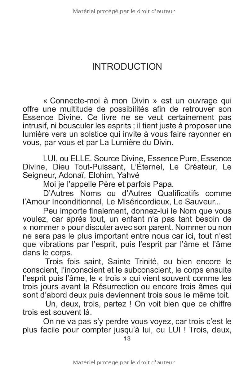 Extrait 2 — Connecte‑moi à mon Divin