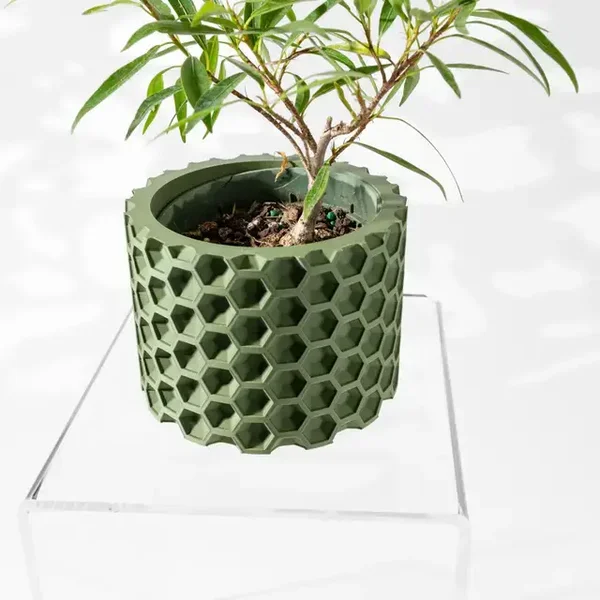 Hexagonal Harmony Indoor Planter