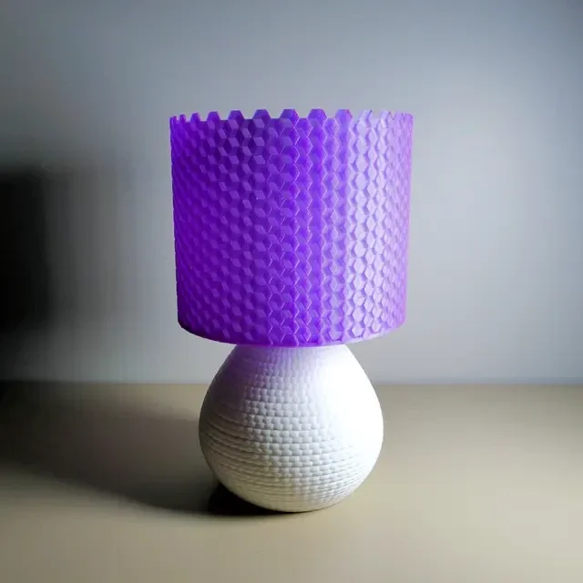 Luminous Elegance 3D Printed Table Lamp