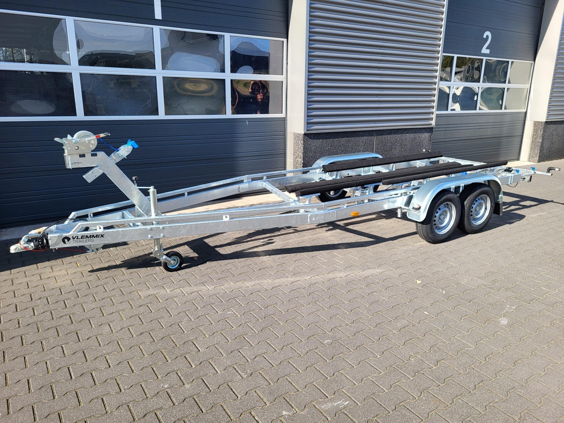 C Vlemmix Balkentrailer 1×1800 kg AS 631x220cm