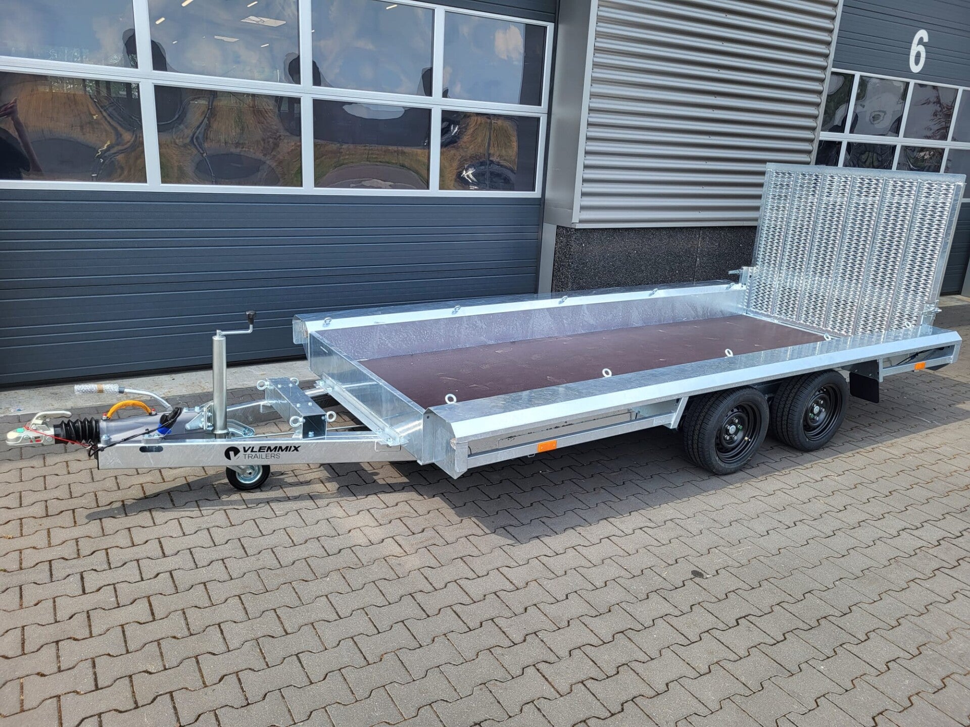 D Machinetransporter 2x1350 KG AS 2700 kg – 400×150
