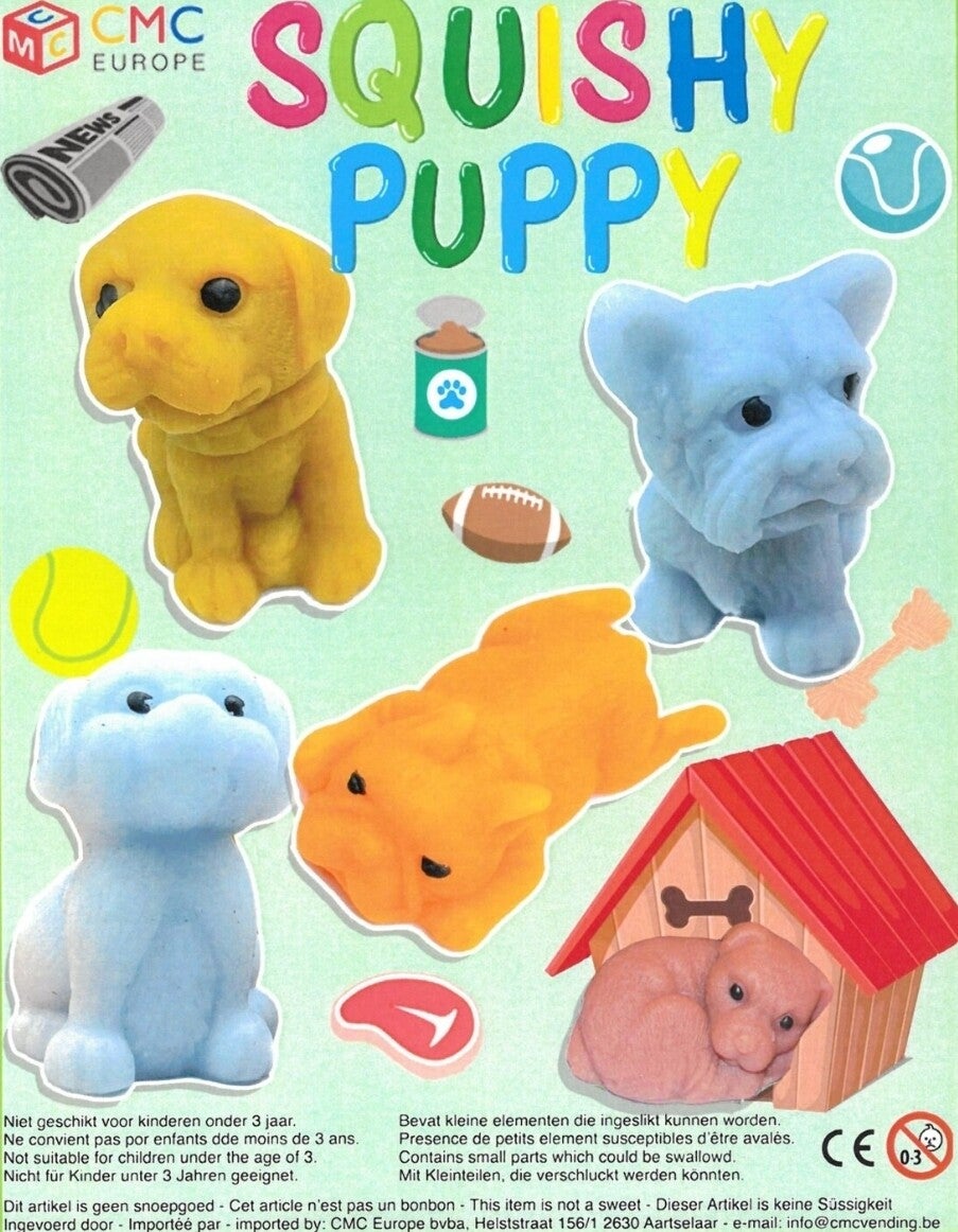 100x Dog Puppys 50x55mm