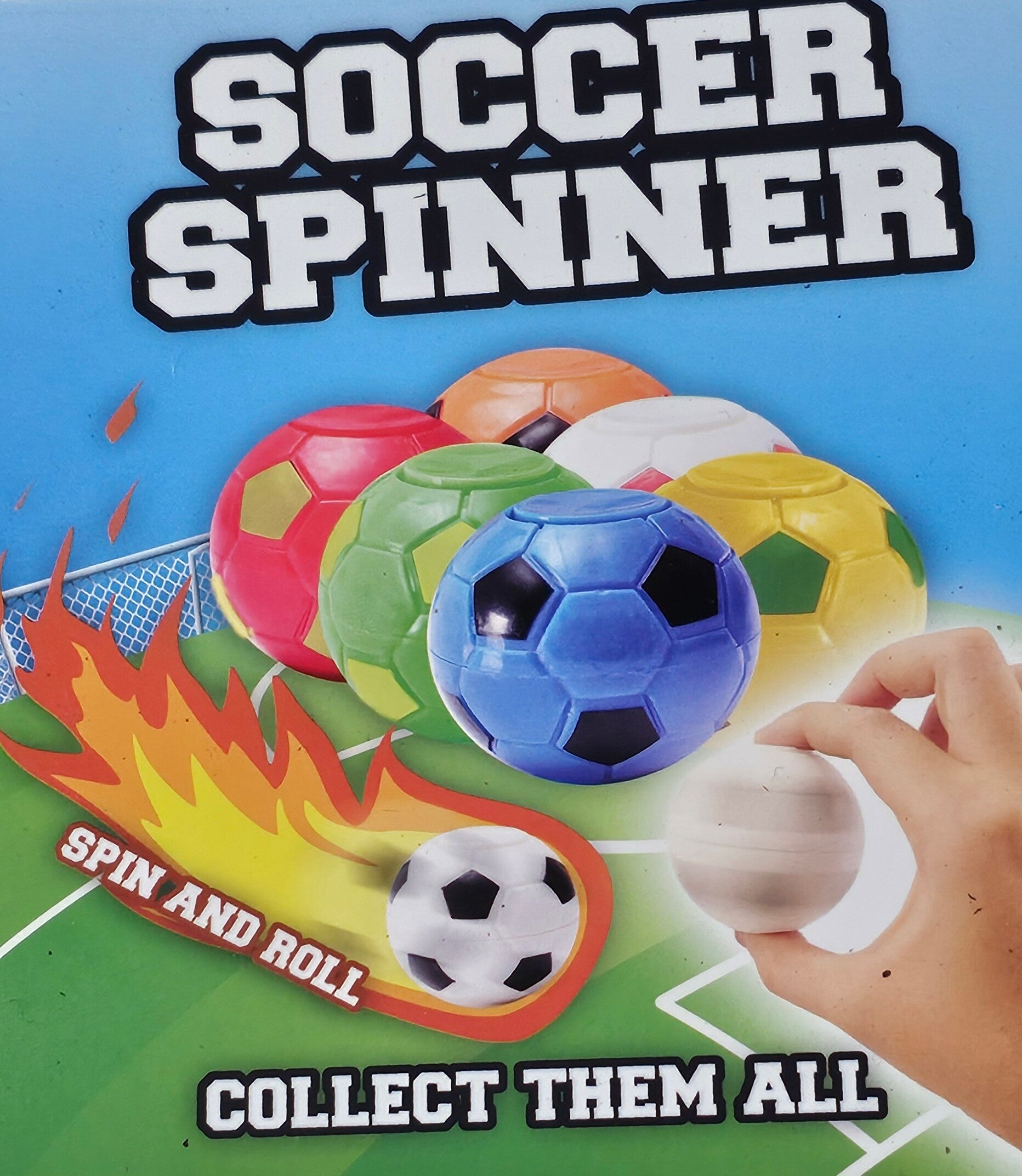 150x Soccer Spinner 36mm