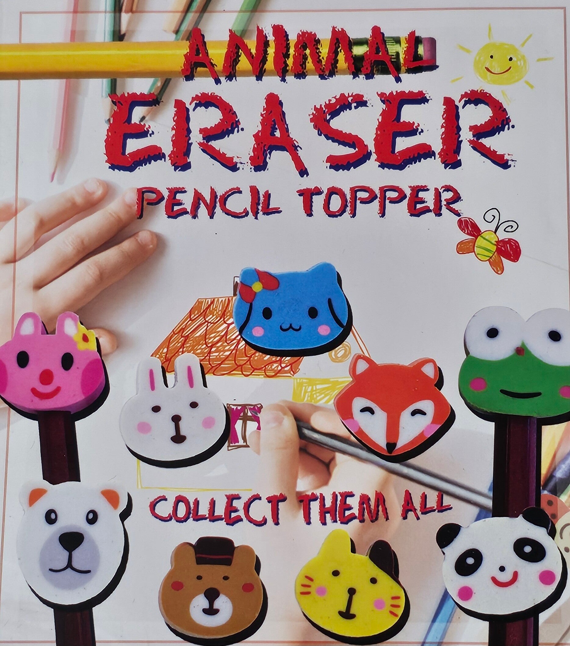 150x Animal Eraser 30x35mm