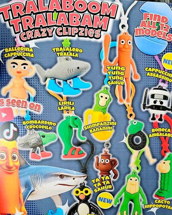 100x Tralaboom Tralabam 50x55mm