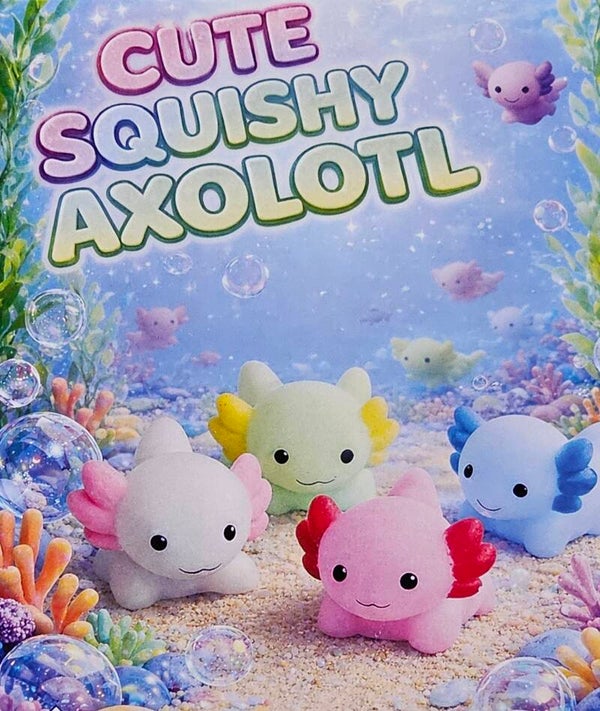 100x Shishy Axolotl 50x55mm