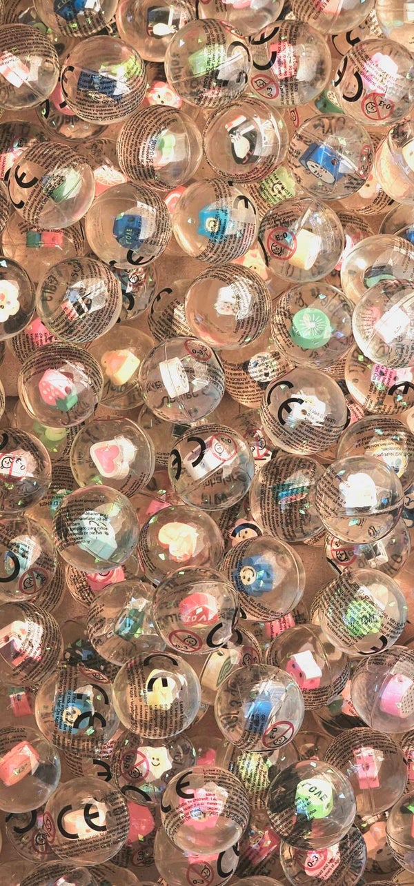 200x Flummis in 3D 32mm