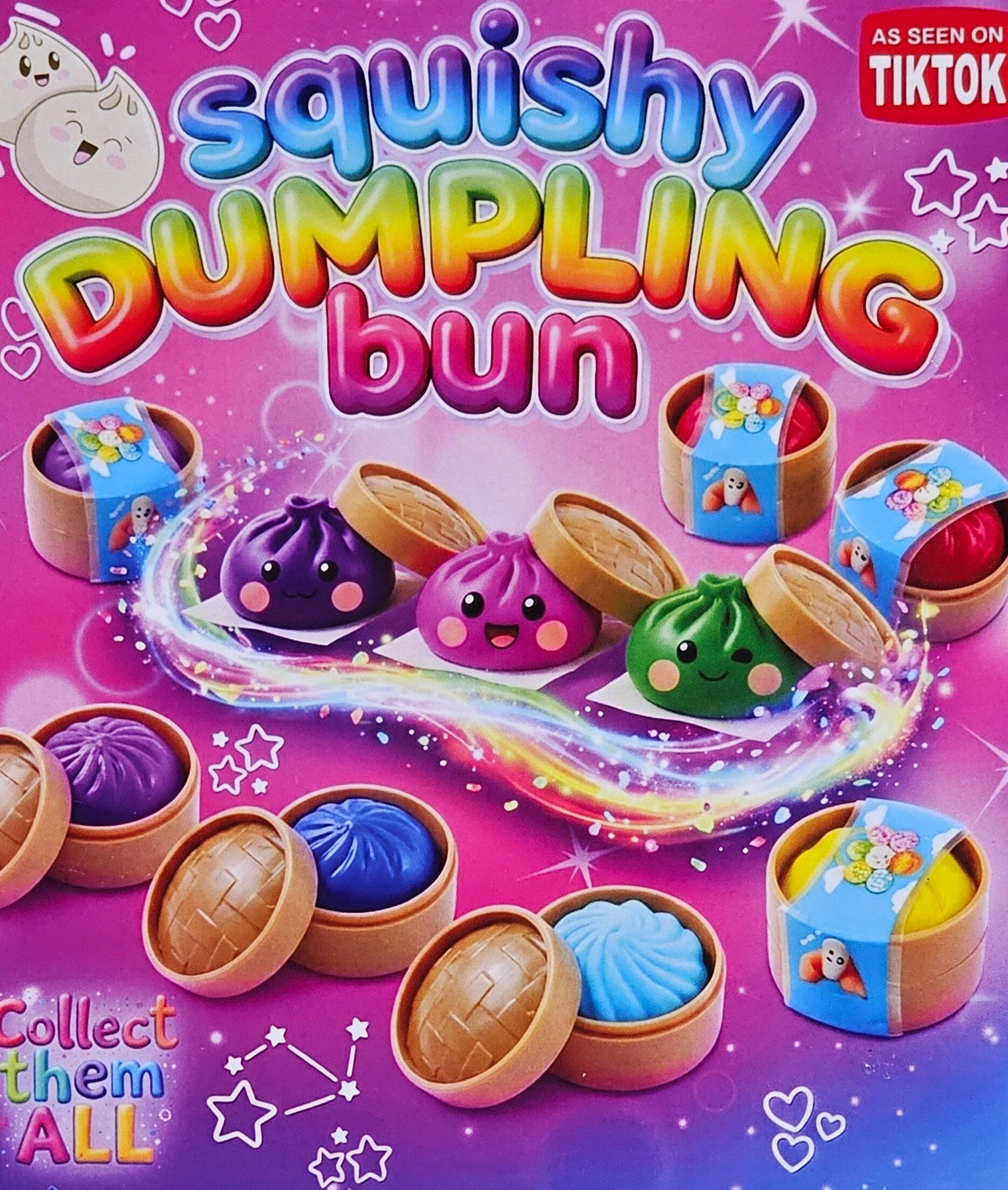 100x Dumplings 50x55mm