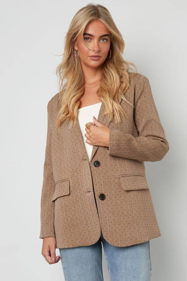 BLAZER MET STRASS