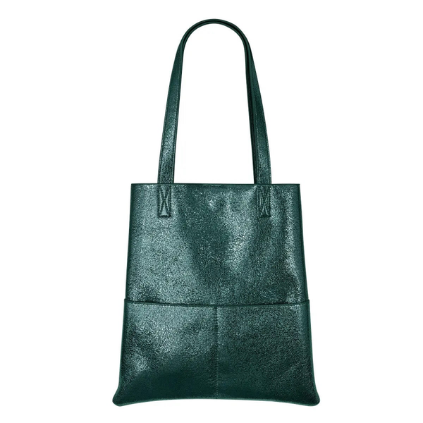 METALLIC SHOPPER IN 4 KLEUREN