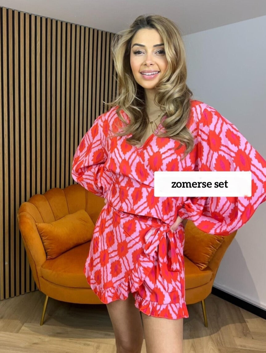 TOP MET SHORT/ROKJE ZOMERSET