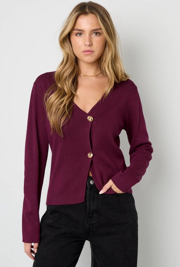 TOP BORDEAUX EN OFFWHITE