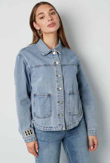 DENIM BLOUSE