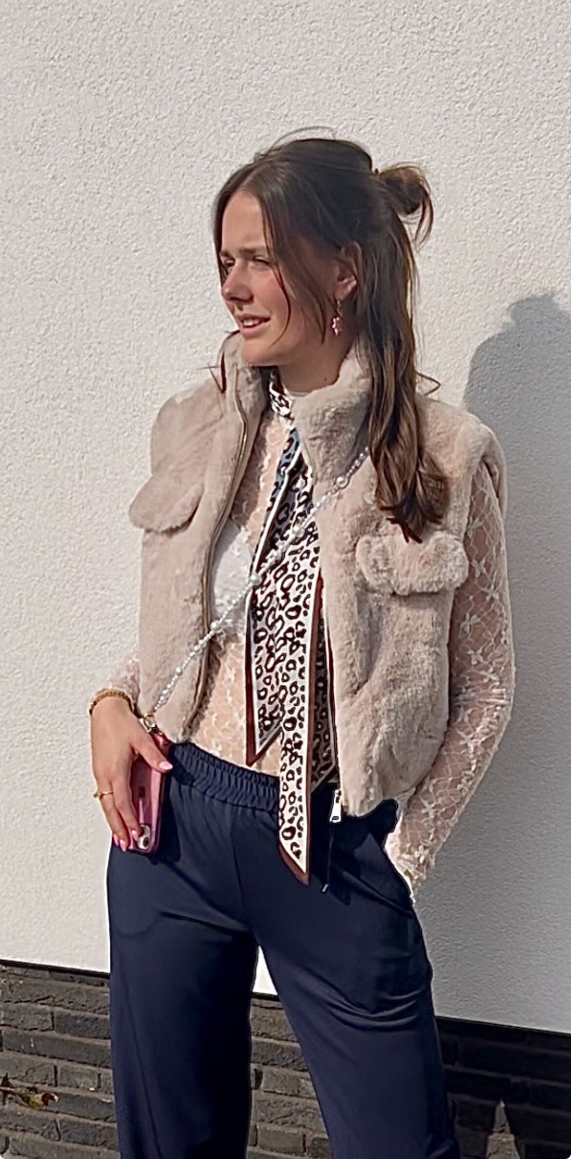 DAMES BODYWARMER/GILET TEDDY LUNA