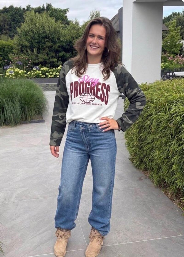 CROSSOVER WIDE LEG JEANS