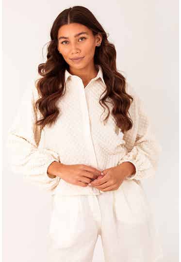 BLOUSE BEIGE