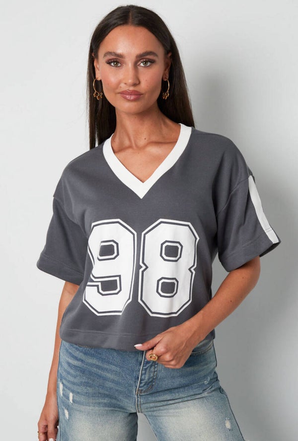DAMES TRENDY BASEBALL SHIRT