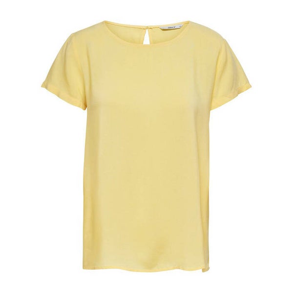 ONLY T-SHIRT GEEL