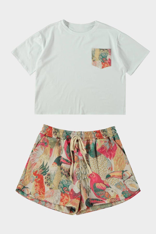 SHORT MET SHIRT PRINT