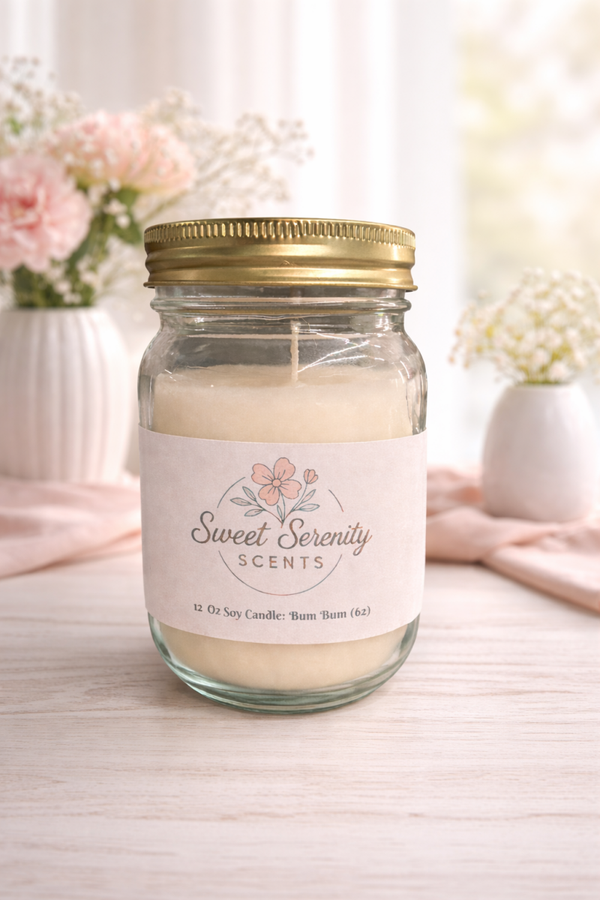 Bum Bum (62) 12 oz Soy Candle