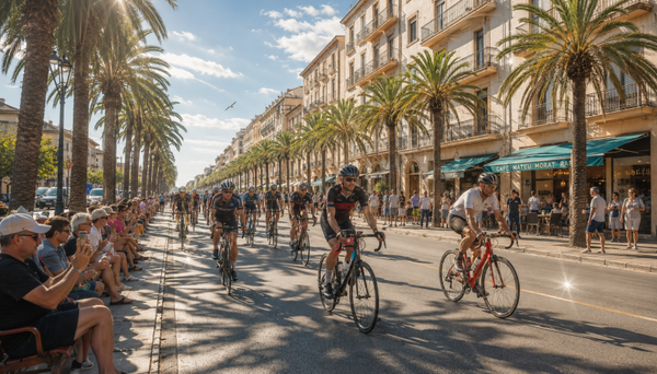 Fahrradkorso durch Mallorca – Palmen, Altstadt und mediterranes Lebensgefuehl