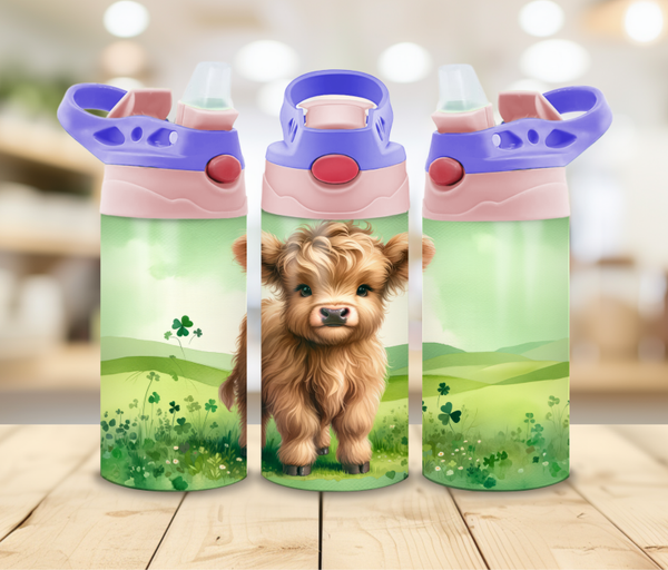 Cute Baby Highland Cow