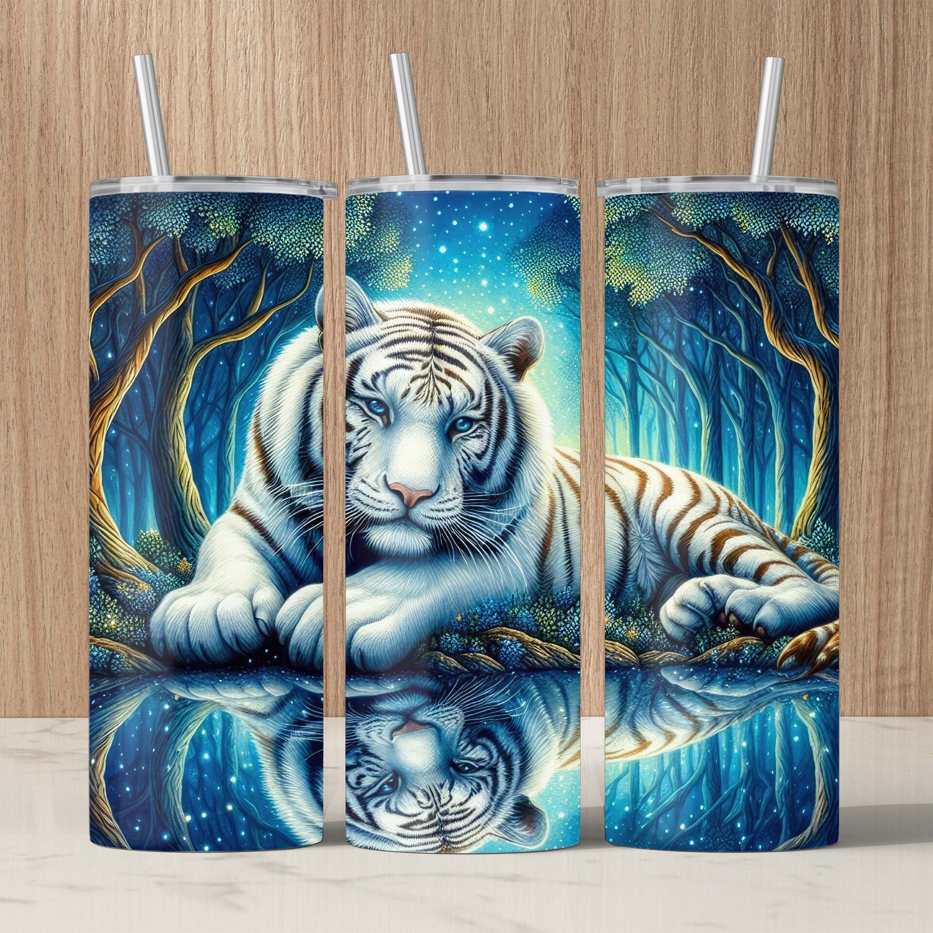 White Tiger Moonlight