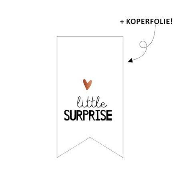 Sticker - vaantje - Little suprise