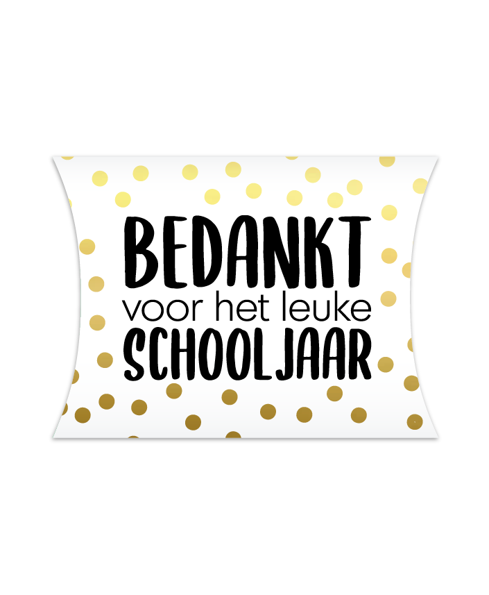 Gondeldoosje - Bedankt voor het leuke schooljaar!