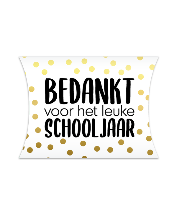 Gondeldoosje - Bedankt voor het leuke schooljaar!