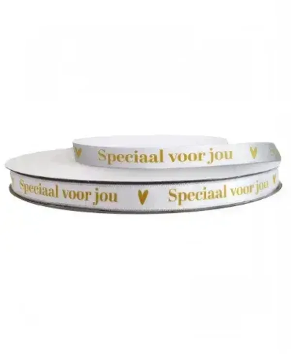 Cadeau lint - Speciaal voor jou! - Wit goud