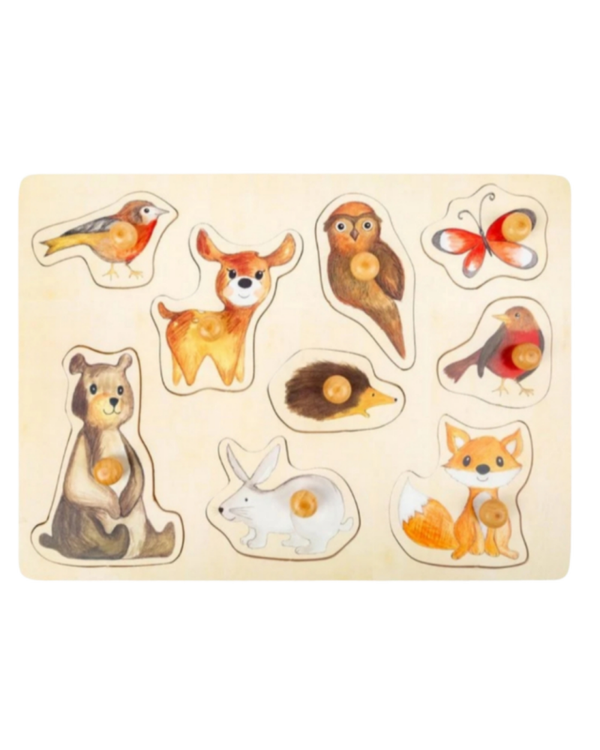 Legpuzzel - bos dieren