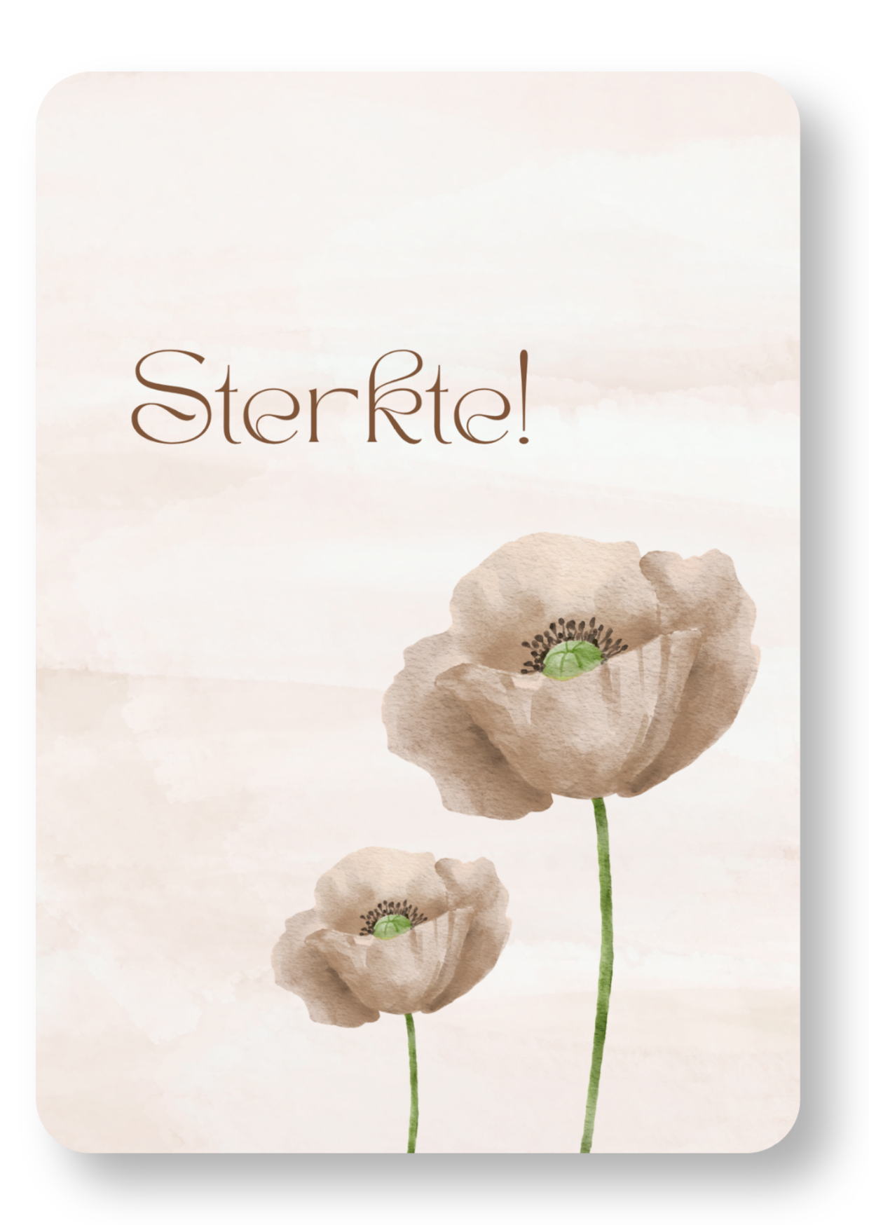 Sterkte!