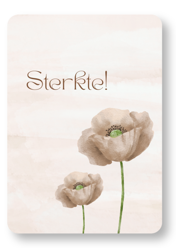 Sterkte!