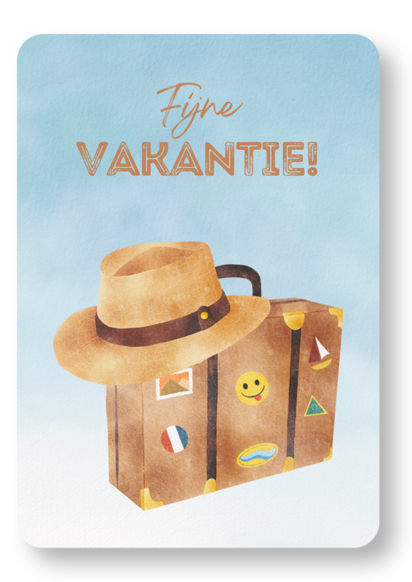 Fijne vakantie!