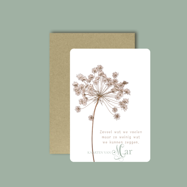 Zoveel wat we voelen