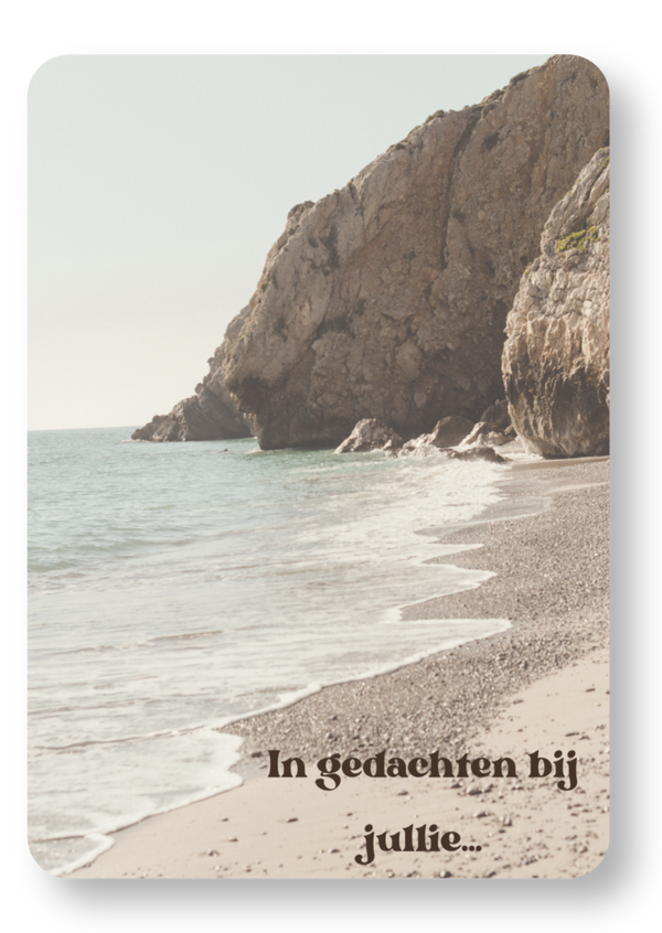 In gedachten bij jullie