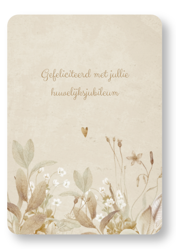 Huwelijkjubileum 1