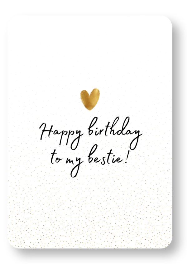 Happy birthday to my bestie!