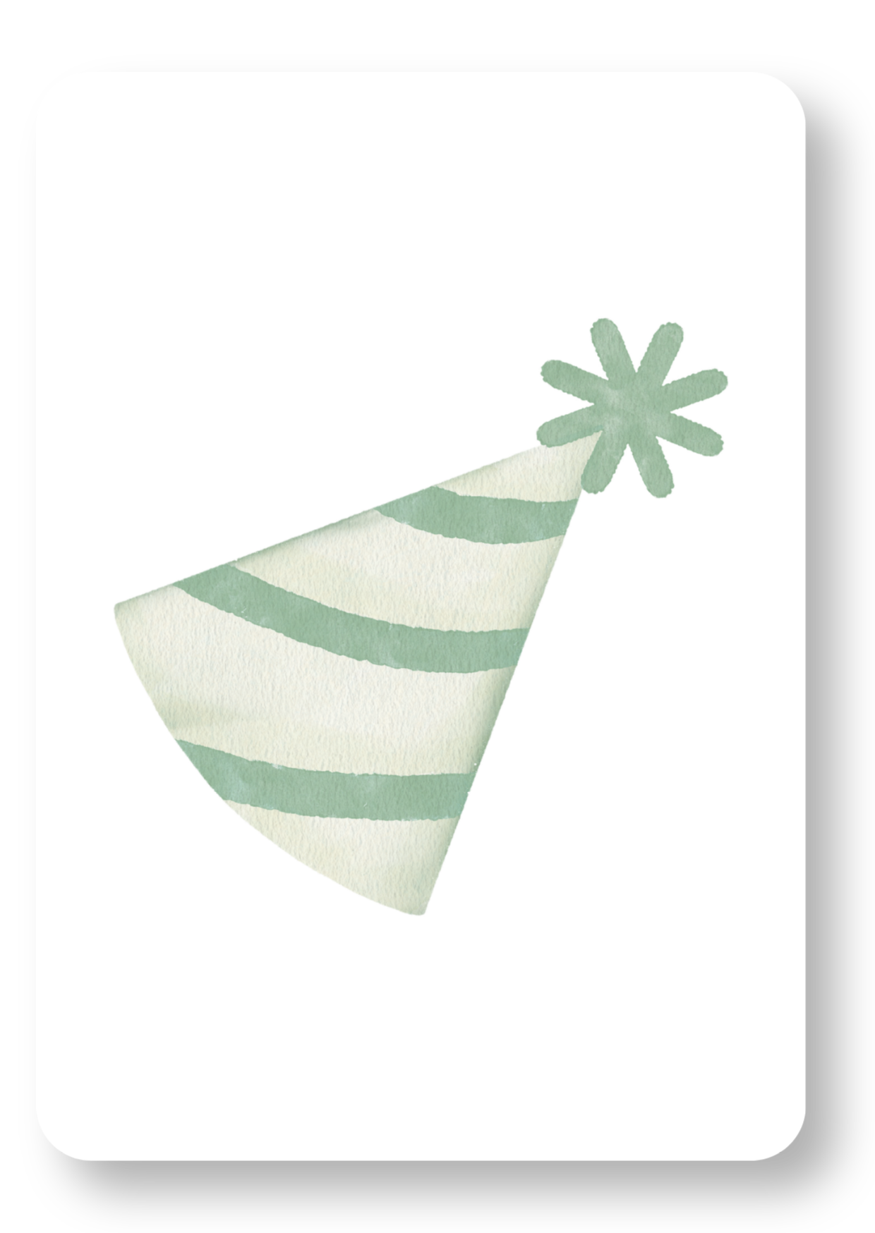 Feestmuts - groen