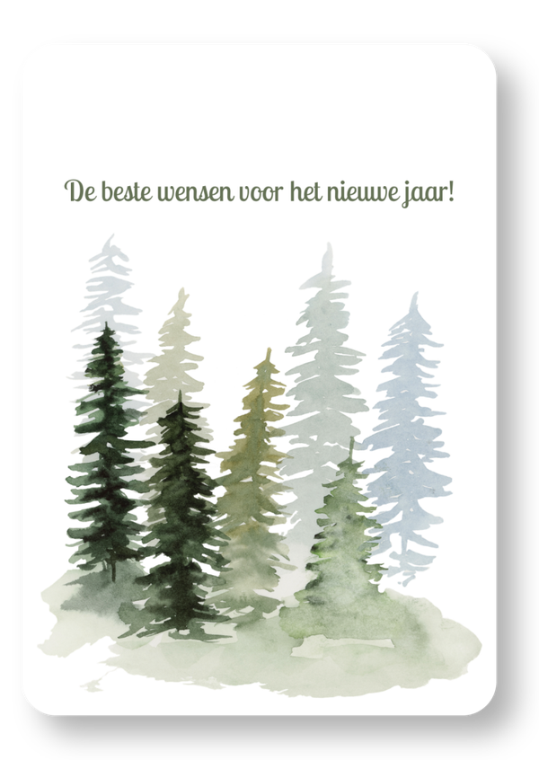 De beste wensen - bomen