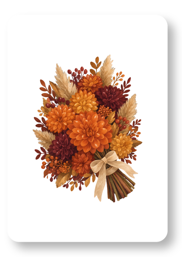 Herfstboeket - schuin