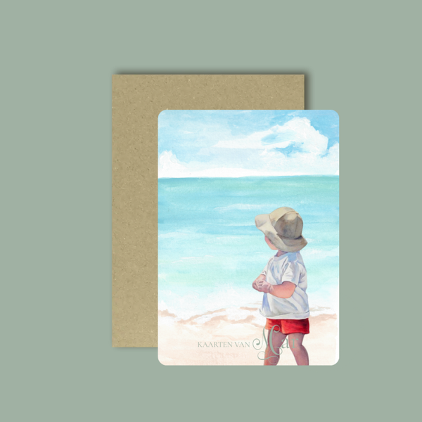 Jongetje bij het water