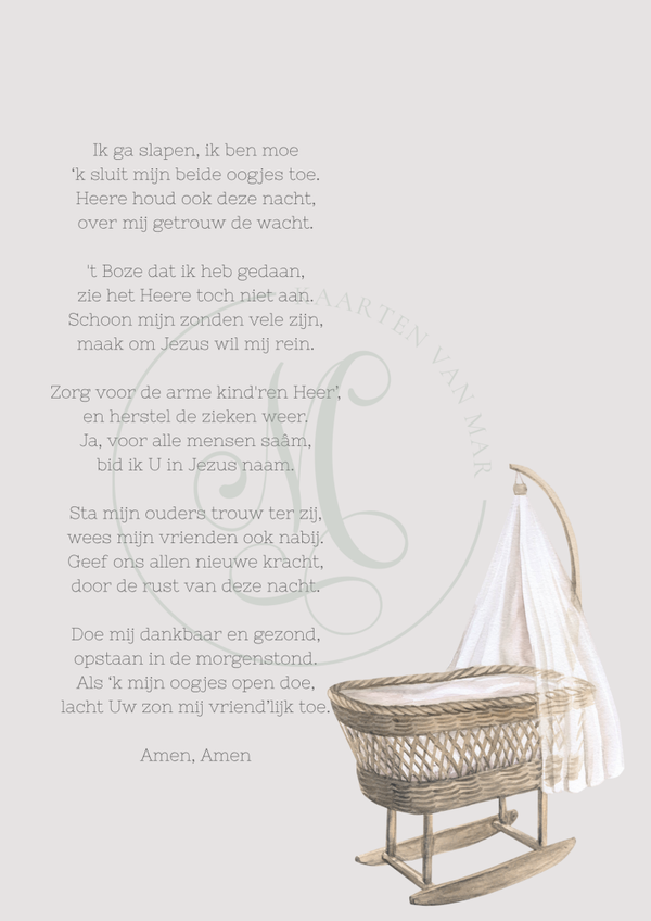 Ik ga slapen - wieg