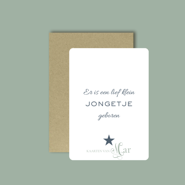 Lief jongetje geboren