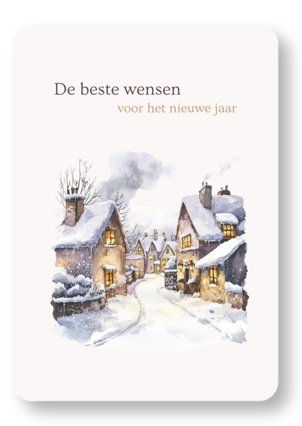 De beste wensen voor het nieuwe jaar