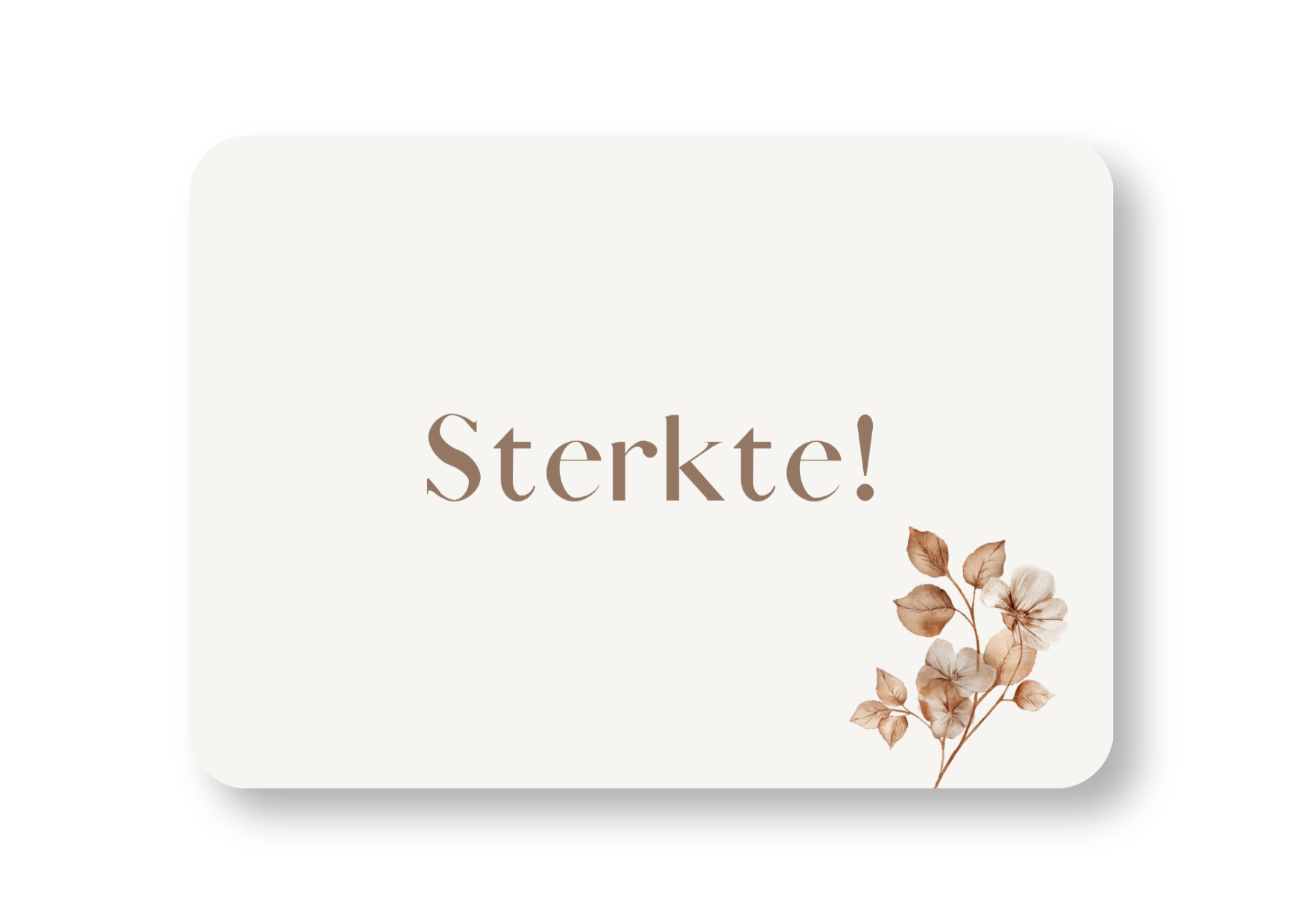 Sterkte - bloem