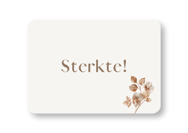 Sterkte - bloem