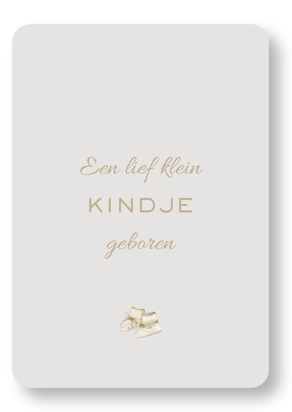 Lief kindje geboren
