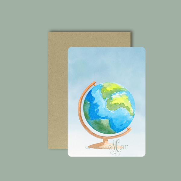 Vakantie - wereldbol